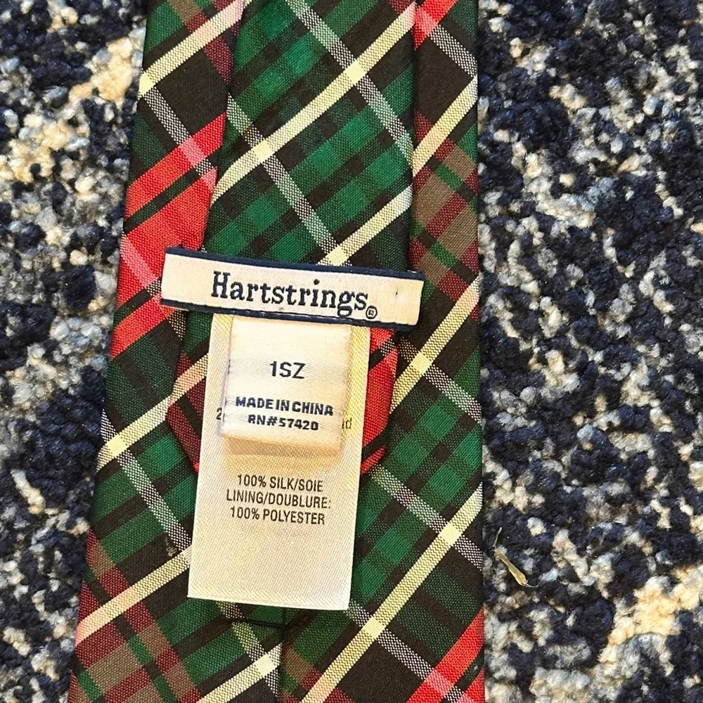 Hartstrings Festive Plaid Kids Tie